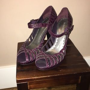 Women’s purple heels